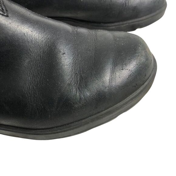 Blundstone Distressed Unisex Chelsea Boots Rustic Black Size 4 W/6 Mail Scuffed - Picture 2 of 15